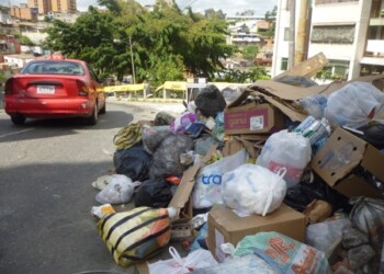 se lograron recolectar 200 toneladas de desechos sólidos únicamente en la parroquia Los Teques.ARCHIVO