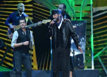 Tras un show de una hora y media, Guerra se despidió con un hasta pronto de los mexicanos