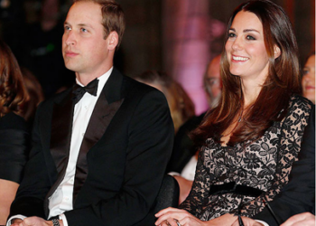 El 11 de diciembre, Kate y el Príncipe William fueron a la premiere del Museo de Historia Natural Viva en 3D