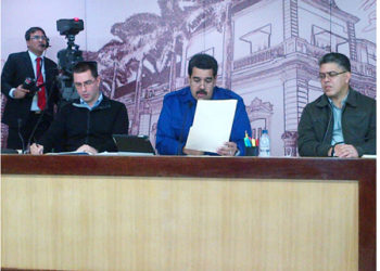 Maduro, anunció este lunes la creación de un nuevo mecanismo económico denominado como “caja de divisas”