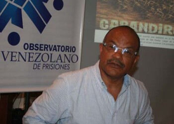 El abogado Humberto Prado, coordinador general del OVP, ofreció este miércoles los resultados del monitoreo que la ONG realiza de la situación penitenciaria