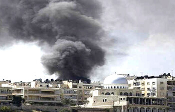 El bombardeo que ocasionó once heridos, los cuales se encuentran en estado grave, por lo que la ONG no descartó que el número de víctimas mortales aumente