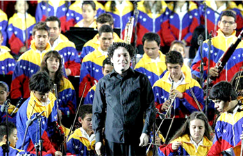 Según Dudamel, el famoso Sistema de orquestas juveniles e infantiles alcanzará "en cuatro o cinco años" el millón de alumnos