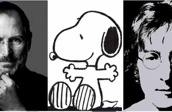 Steve Jobs, Snoopy, John Lennon y Harvey Milk, ícono de la lucha por los derechos de los homosexuales