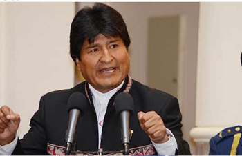 "Queremos expresar nuestra solidaridad con el pueblo venezolano, nuestro total apoyo a la democracia en Venezuela", afirmó Morales