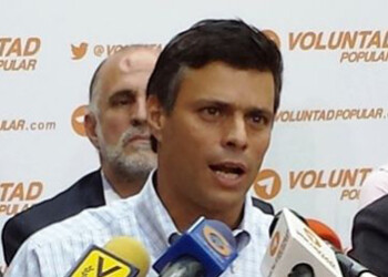 El líder de la fuerza política opositora, informó que en reunión con los diversos partidos que integran la MUD, acordaron convocar, juntos, la manifestación planteada por el movimiento estudiantil para el 12 de febrero en Plaza Venezuela