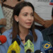 La diputada Machado aseguró que el llamado es una protesta pacífica, constitucional y no violenta