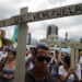 Un centenar de personas despidió a los ¨héroes de la libertad¨, tras las marchss ocurridas y que han sido convocadas por parte de la oposición y gremios estudiantiles universitarios.