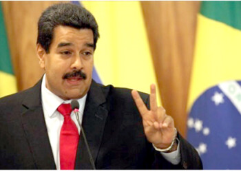 "En Venezuela no hay una situación como se ha querido vender en el mundo de protestas frente a circunstancias", agregó el Presidente