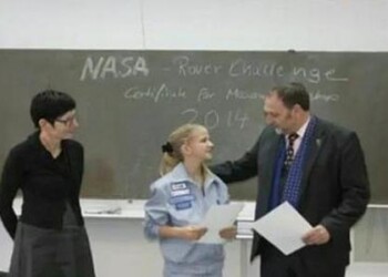 Ekaterina Trúsheva, la niña de 13 años, se preocupó tanto cuando averiguó que los días de un planeta Tierra habitable estaban contados que decidió inventar una nave