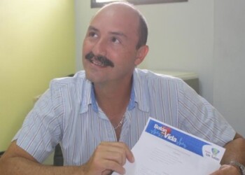 Concejal Daniel González, uno de los responsables del Botón de la Vida