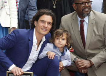 Orlando Bloom dedicó además unas palabras a la modelo australiana Miranda Kerr, de la que se separó el año pasado