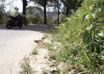 Los huecos también representa un problema para los conductores