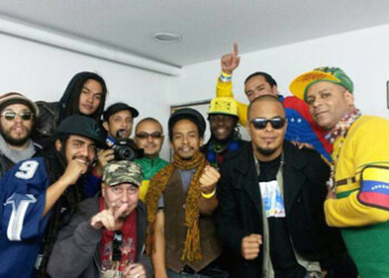 Integrantes de la banda Nou Vin Lakay ganadora de la cuarta edición de los premios Rototom Reggae Contest Latino  AGENCIAS