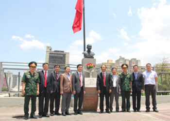 Parte de la delegación del Partido Comunista de Vietnam en Venezuela  AGENCIAS