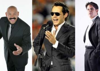 Los salseros venezolanos Oscar D' León y Porfi Baloa estarán en el evento junto a Marc Anthony, entre otras luminarias.