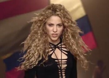 Shakira ha estrenado el videoclip de su canción "La La La (Dare)" para el Mundial