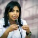 La ministra Delcy Rodríguez hizo el referido llamado a Machado a través de Twitter  ARCHIVO