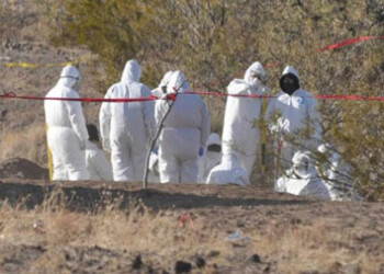 Al menos 28 cuerpos fueron exhumados de una fosa clandestina localizada en el sureste de México  AGENCIAS