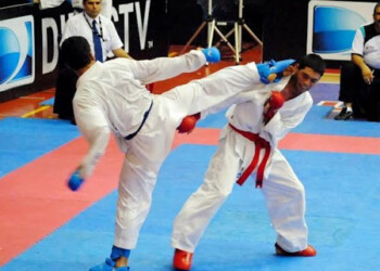 Miranda demostró ser una potencia en el karate-do