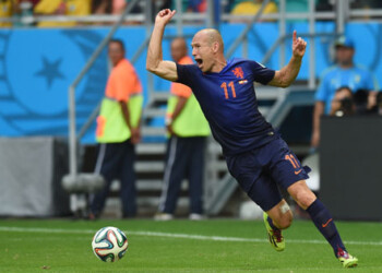 Robben fue un vendaval ante los españoles
AFP / Emmanuel Dunand