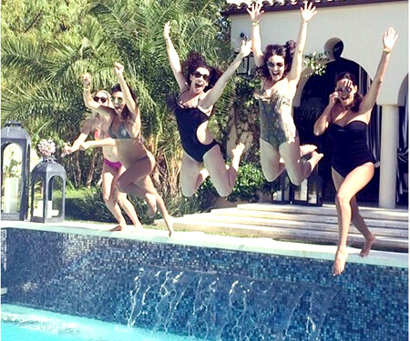 Kourtney Kardashian
muestra su pancita