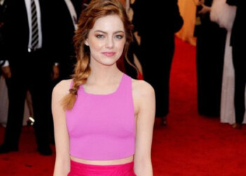 La estadounidense acudió el miércoles 17 de julio al show para promocionar su más reciente trabajo en la película 'Magic in the Moonlight', de Woody Allen