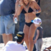La actriz Hilary Duff  fue la desafortunada que mostró su espectacular figura a los lentes de un fotógrafo