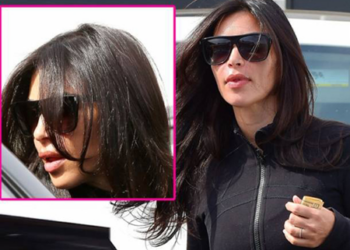 Los sagaces lentes de los paparazzis mostraron la ahora voluptuosa boca de la reconocida empresaria
