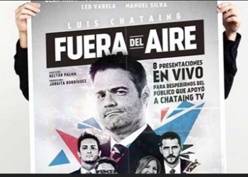 Luis Chataing y sus reporteros llevarán el programa Chataing TV a las tablas para despedirlo, “Fuera del aire”