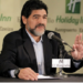 Maradona transmitió ayer sus condolencias a la familia del presidente de la Asociación del Fútbol Argentino