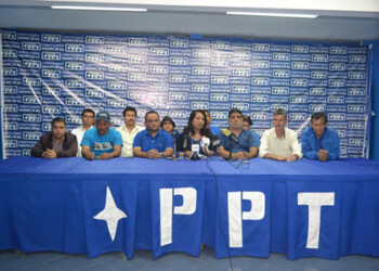 El Partido Patria Para Todos (PPT), en su acostumbrada rueda de prensa de los lunes, reiteró su apoyo al presidente de la República  AGENCIAS