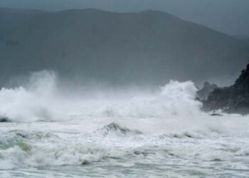 los efectos del tifón Neoguri (“mapache” en coreano) se hacían notar mucho en todo el suroeste (Kyushu, Shikoku y la punta de Honshu)  AGENCIAS