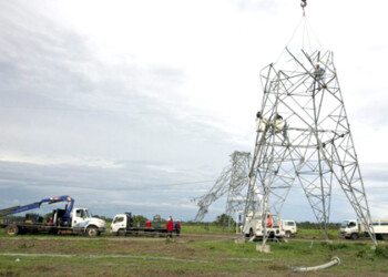El ministro para la Energía Eléctrica, Jesse Chacón, inspeccionó este lunes la Línea El Furrial – Palital ubicada en el estado Monagas