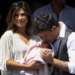 El cantante español Alejandro Sanz y su mujer, Raquel Perera, presentaron de forma oficial a su hija Alma, su segundo hijo en común