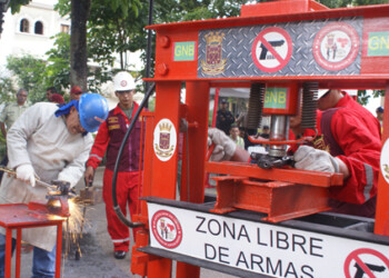 El arsenal fue incautado por distintos cuerpos de seguridad en los últimos tres meses en los Altos Mirandinos.
