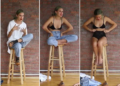 Tallulah Willis se quitó toda su ropa hasta quedar en brasserie y bragas, como una iniciativa para aumentar la conciencia sobre la dismorfia corporal
