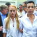 . Lilian Tintori, esposa de López, explicó que la situación que está viviendo la identifica con miles de madres venezolanas que se enfrentan a diario con el retardo procesal.