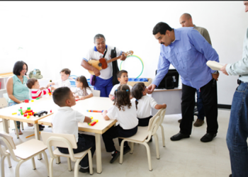 El presidente de la República, Nicolás Maduro, anunció este martes la creación de la Corporación Nacional para la Alimentación Escolar  CORT. PRENSA PRESIDENCIA