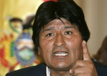Evo Morales aplaude a Venezuela por defender la "dignidad" de Latinoamérica