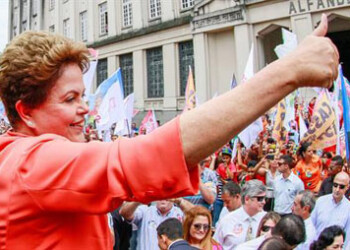 La presidenta brasileña y aspirante a la reelección, Dilma Rousseff, concluyó ayer su propaganda  AGENCIAS