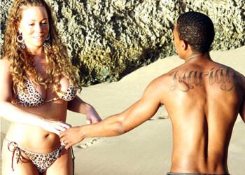 Ese mítico tatuaje en el que se leía MARIAH de hombro a hombro ha desaparecido