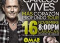 El artista colombiano vendrá a deleitar con su talento a los venezolanos