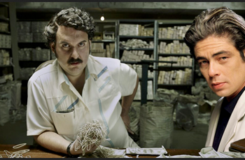 Benicio del Toro encarna a Pablo Escobar en "Escobar: Paradise Lost"