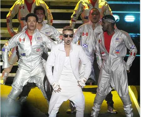 El astro pop se encontraba en la capital argentina para una serie de conciertos