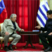 Los mandatarios, durante su reunión, conversaron sobre la cooperación agroindustrial