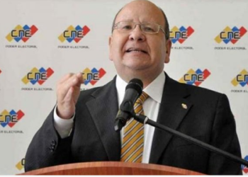 Vicente Díaz, rector del Consejo Nacional Electoral (CNE)