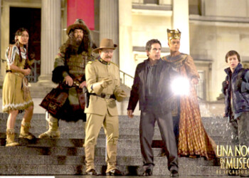 Ben Stiller se traslada al Museo Británico, en Londres, para resolver el enigma de porqué se debilitan poco a poco sus amigos
