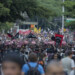 Unas mil personas protagonizaron ayer la tercera manifestación de 2015 en Sao Paulo contra el aumento de la tarifa de autobús  AGENCIAS