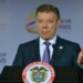 El presidente de Colombia, Juan Manuel Santos, se reunirá el próximo lunes con los negociadores de paz del gobierno en los diálogos con la guerrilla de las FARC para planificar la agenda de trabajo de 2015  ARCHIVO